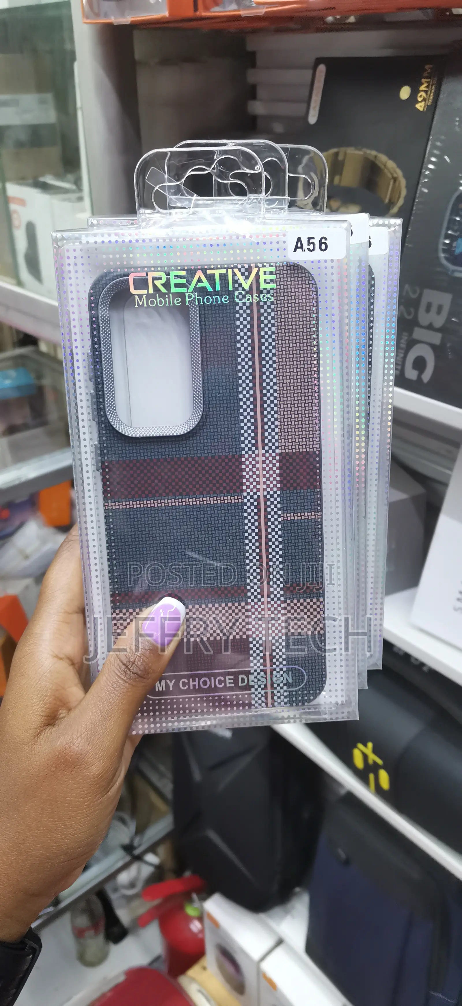 Buikes Samsung Galaxy A56 5g Carbon Fiber Thin Hybrid Pc Case