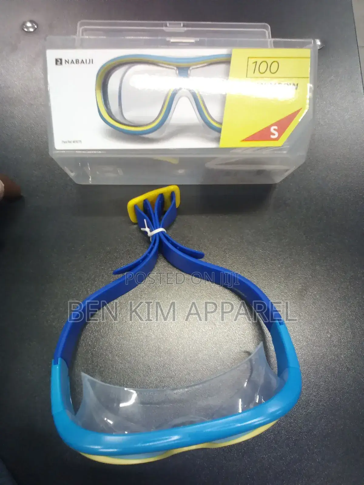 Wide Field of Vision Kids Pool Swimming Mask Anti Fogg Treated 99% Uv