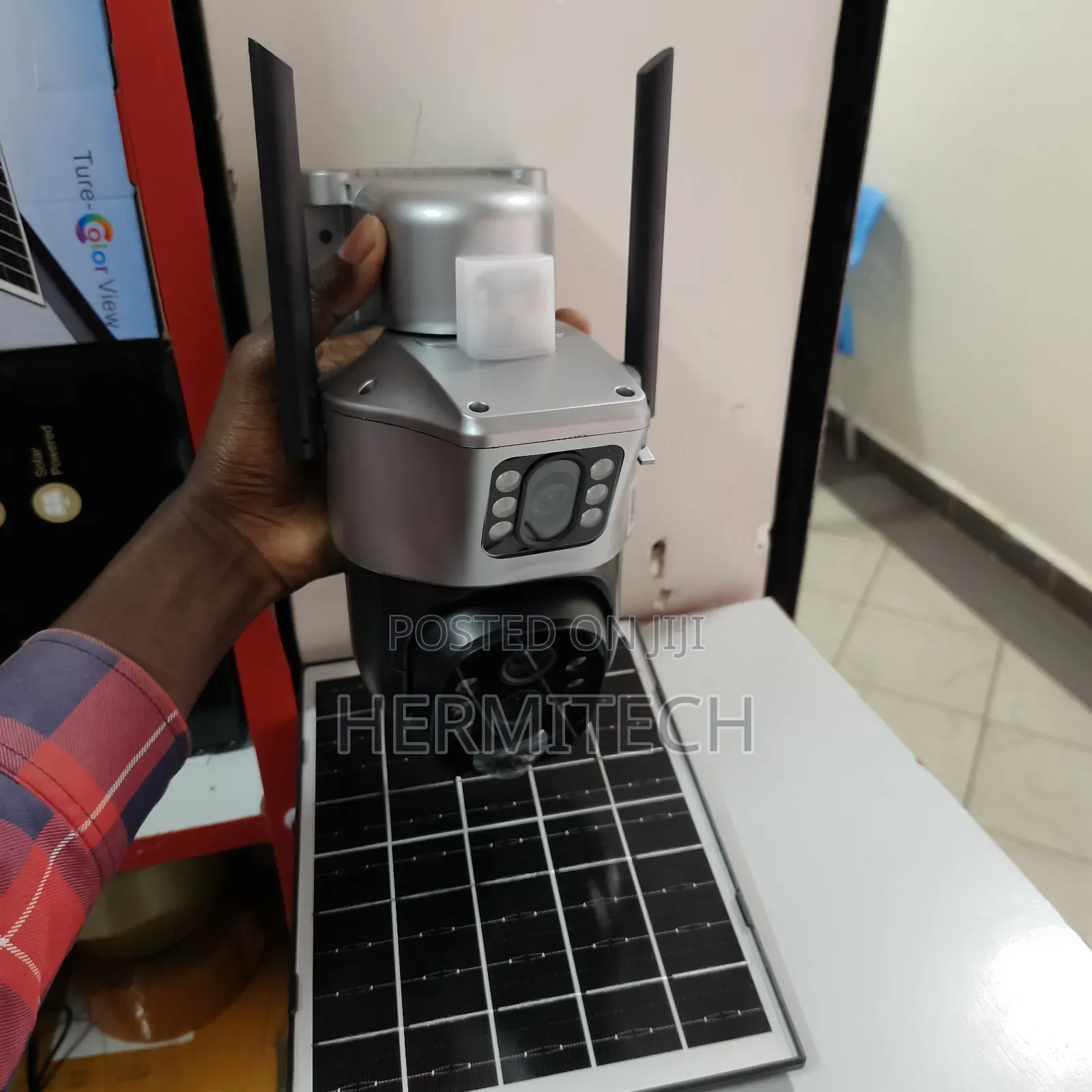 Optical Zoom 10x CCTV 4g Solar Powered PTZ Surveillance