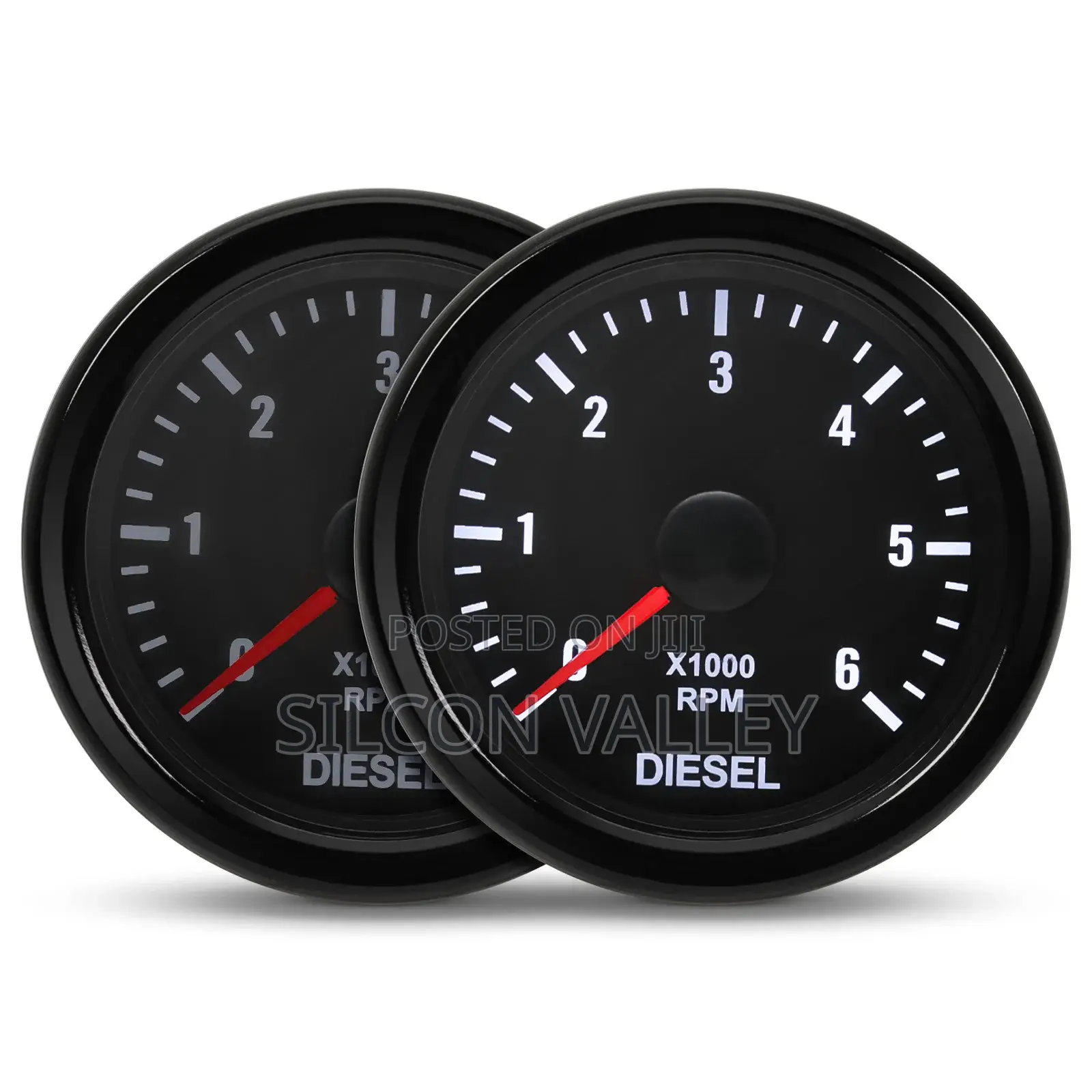 RPM Tachometer Gauge for 1-20 Cylinder Diesel Motor Engine