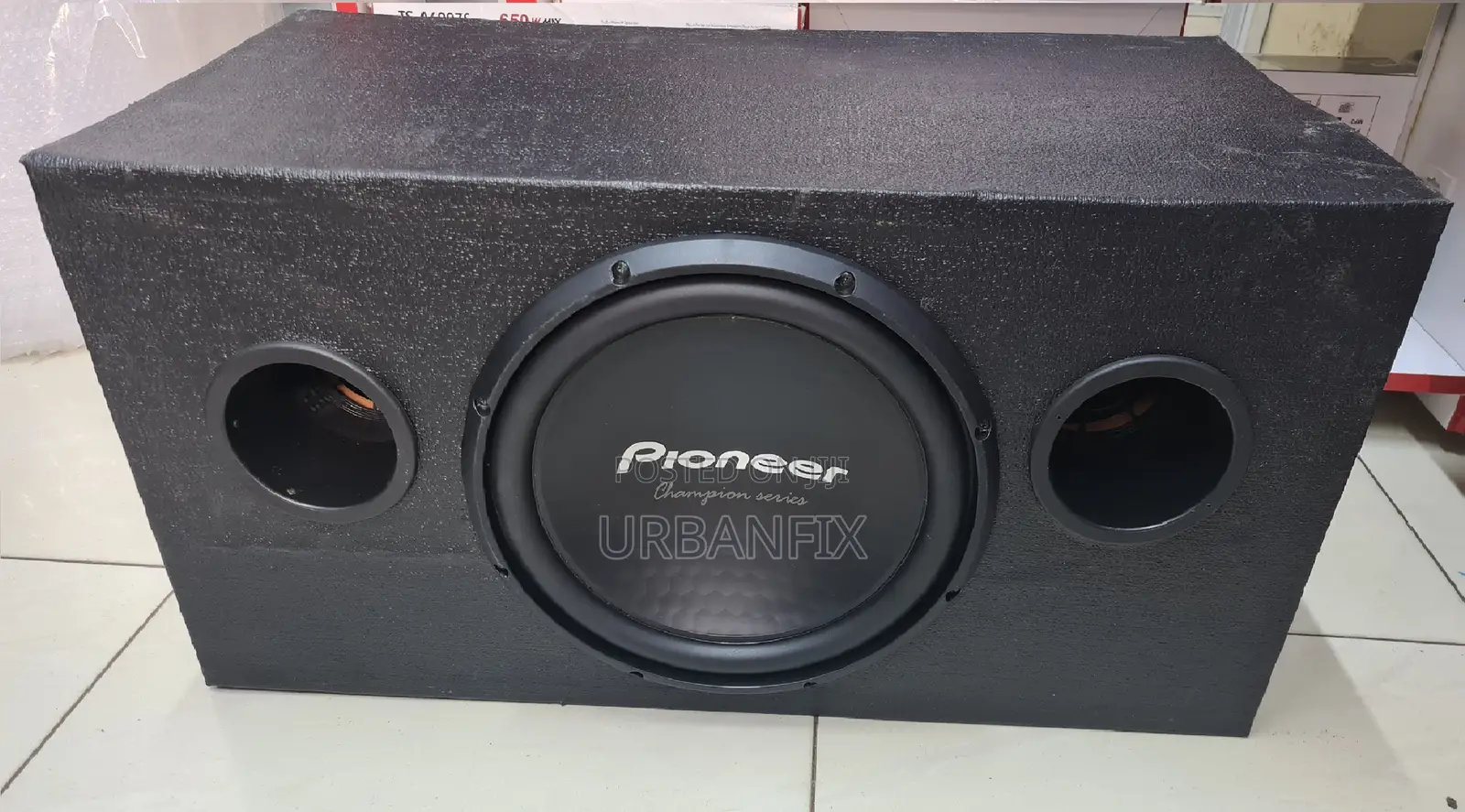 Pioneer 1500watts Bass Subwoofer With Quality Double Breather Cabinet