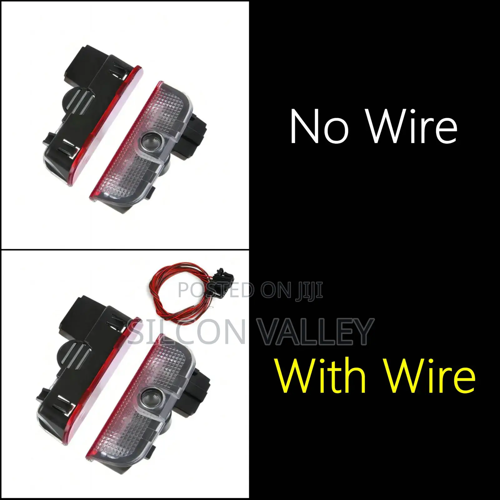 2pcs Car Door Welcome Lamp Laser Projector Night Light for Volkswagen