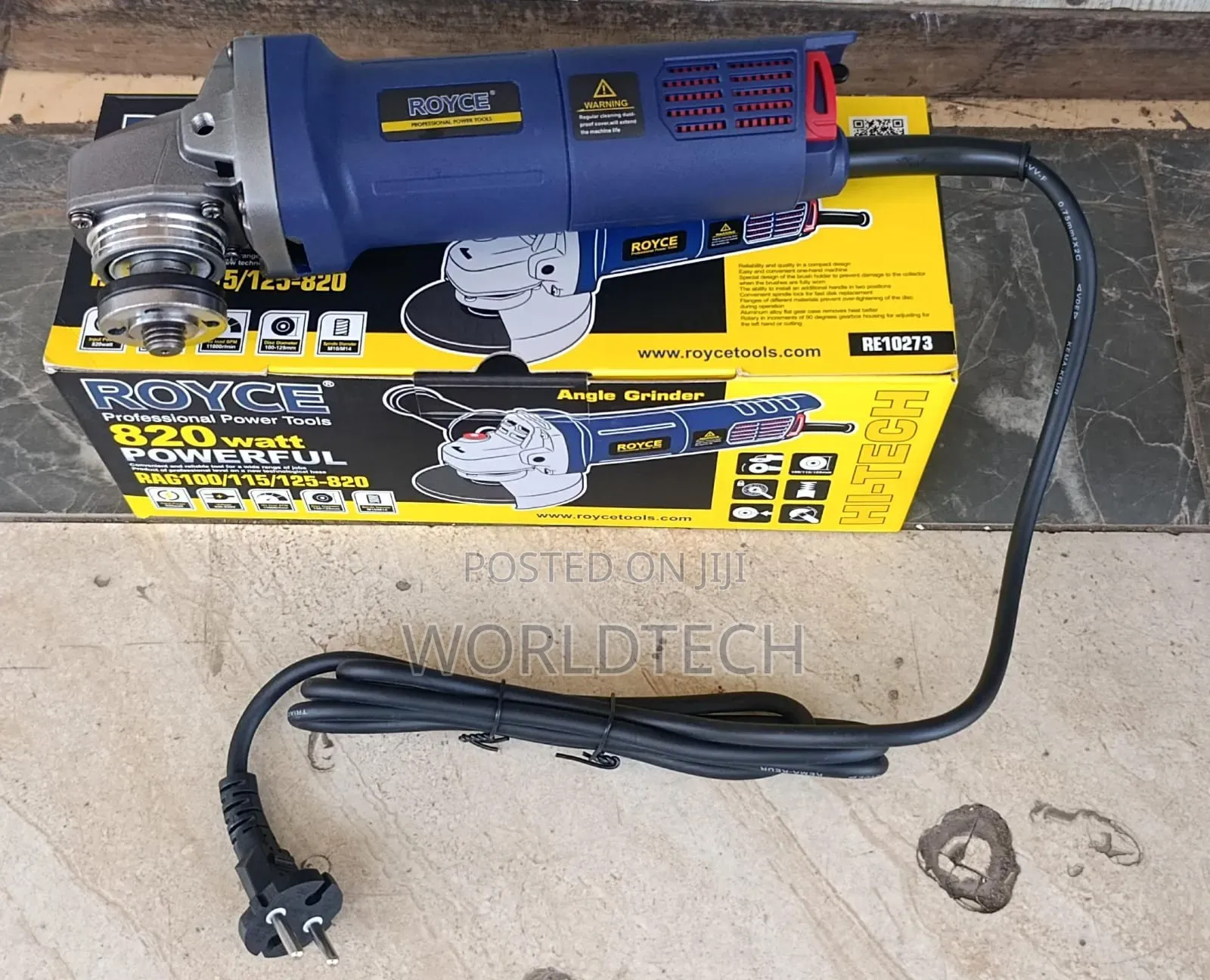 4.5" Royce Electric Grinder/820watts Angle Grinder