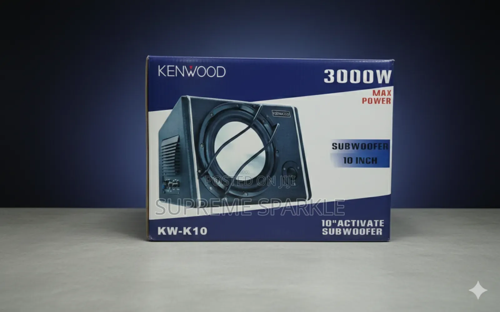 Car Woofer/ Kenwood Kw- 10-Inch Subwoofer