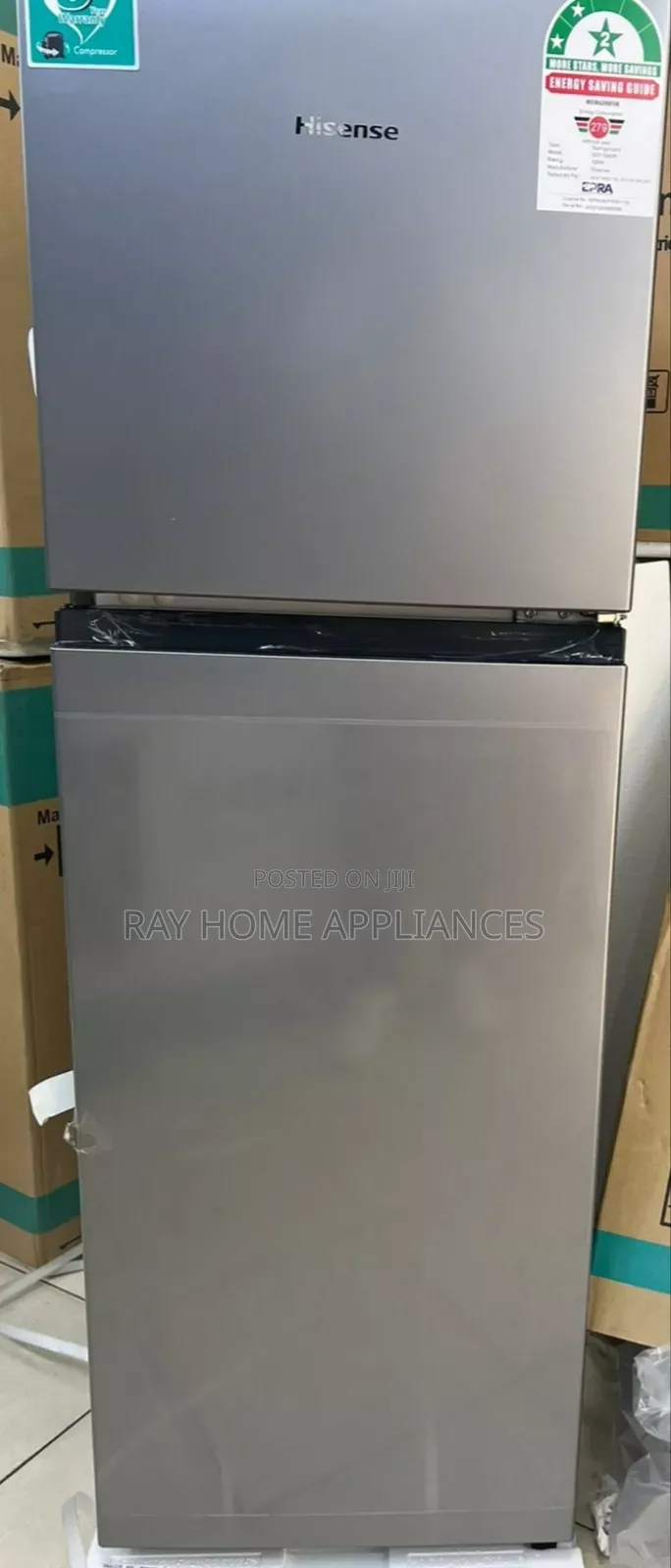 154litres Double Door Hisense Refrigerator Direct Cool