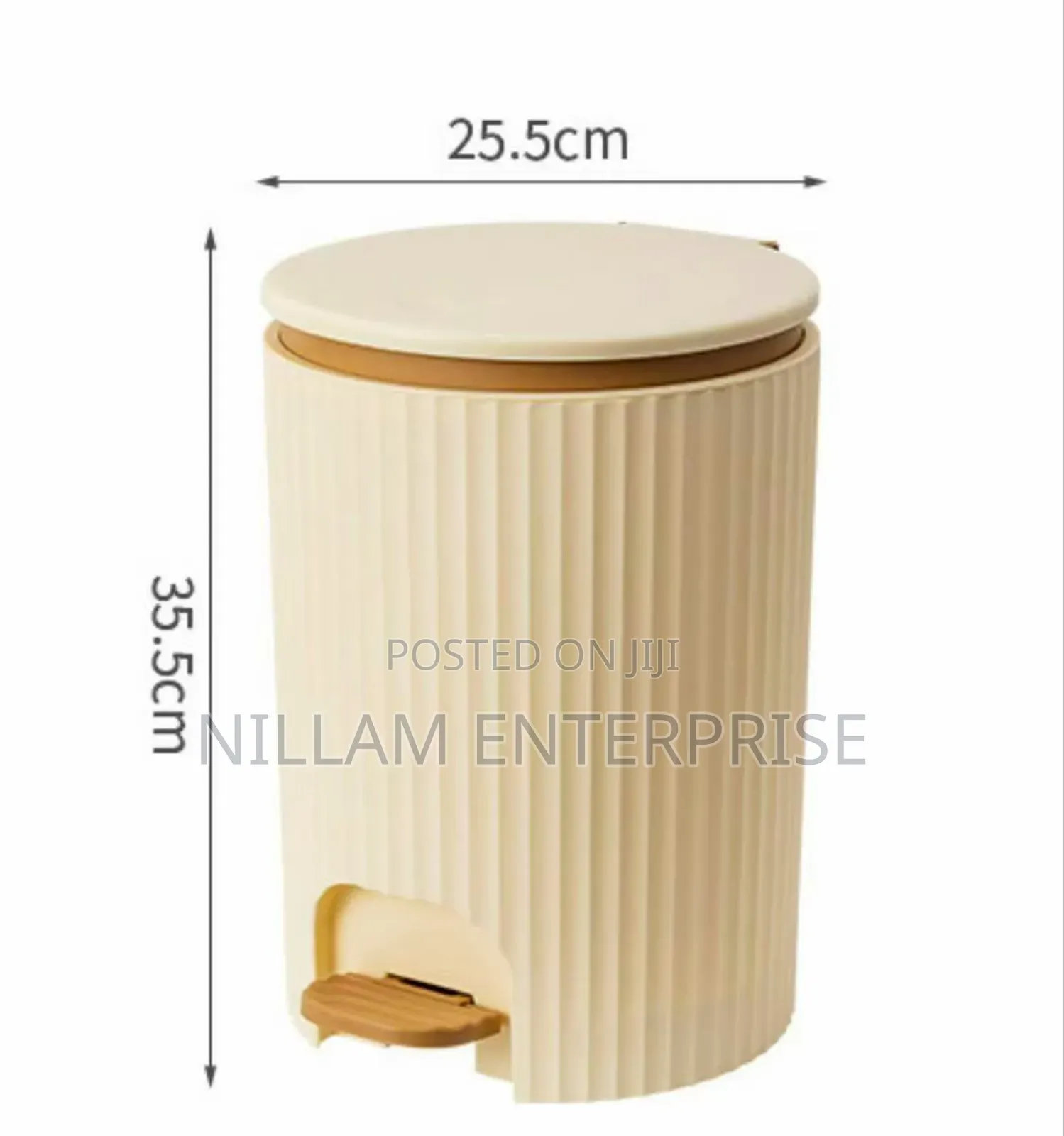 Foot Pedal Push Dustbin/Trash Can