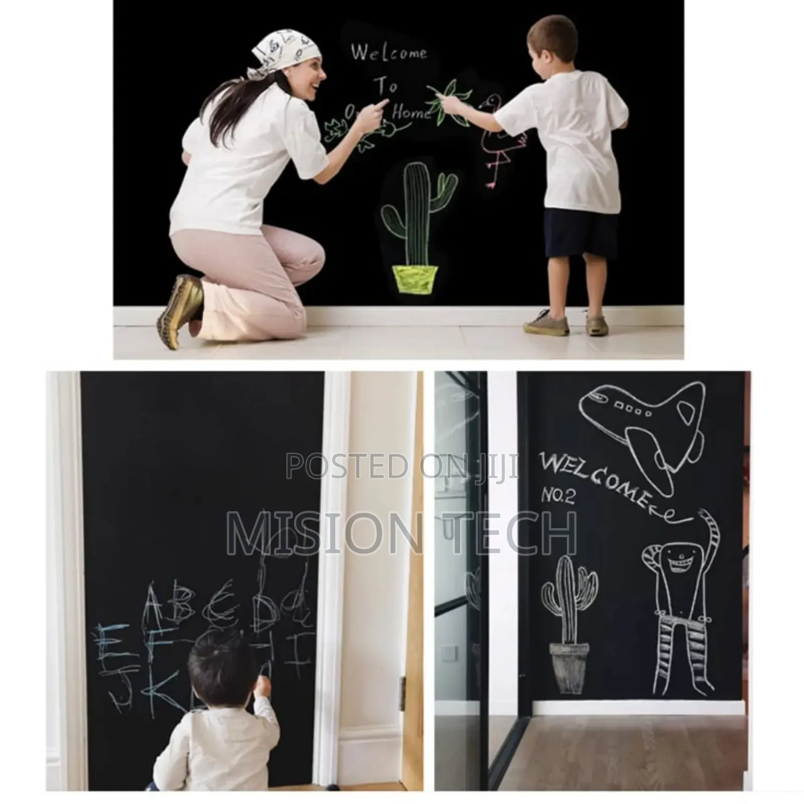 Self Adhesive Blackboard Sticker - 2m
 