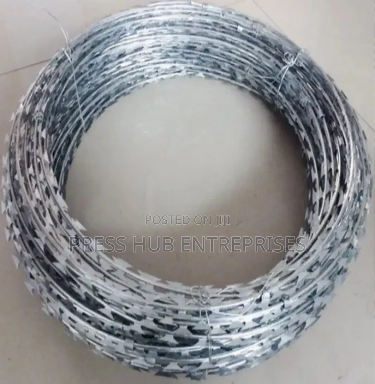 Galvanized Razor Wire; 