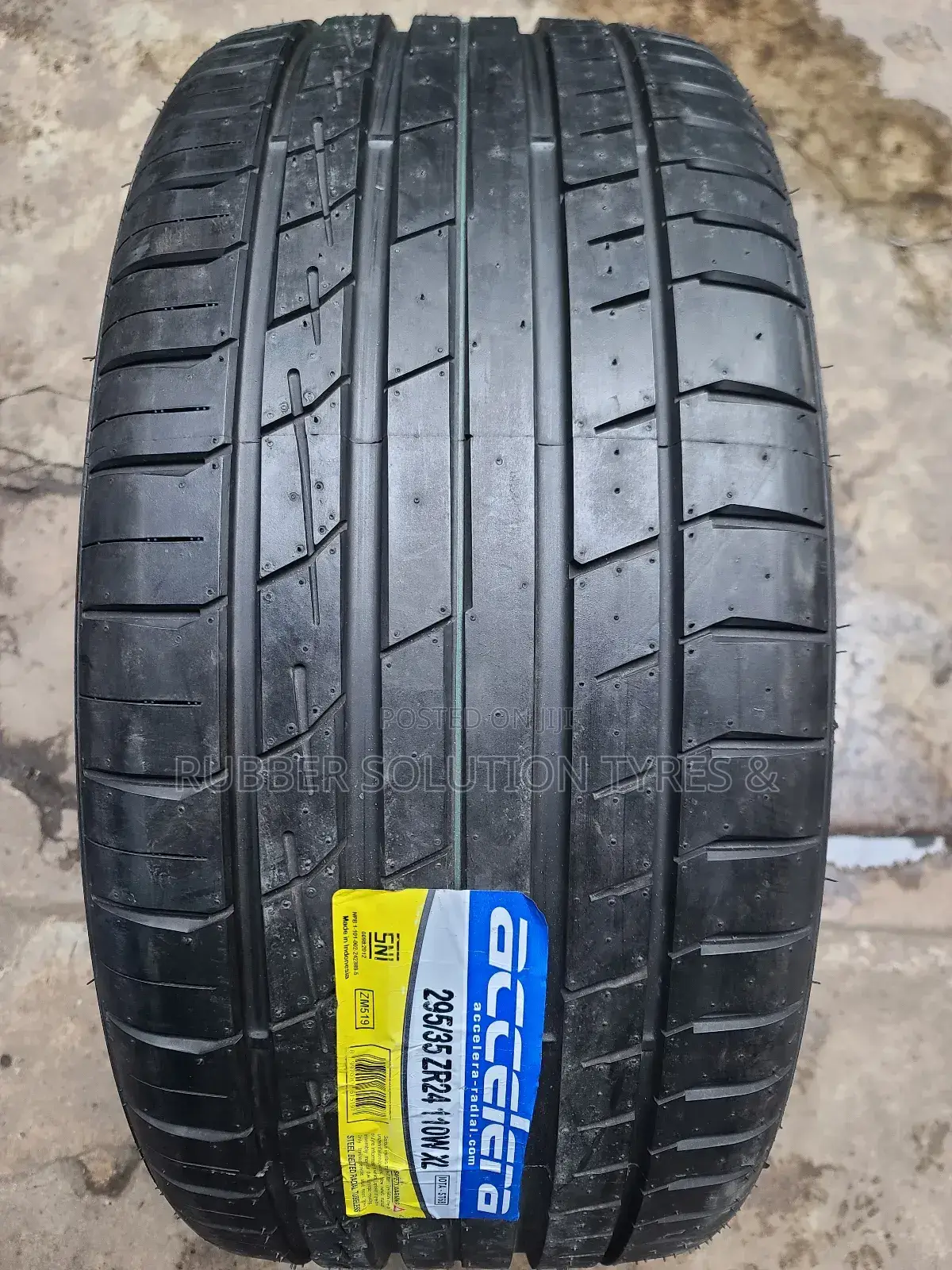 295 /35 R24 Accelera Tyres 110w X/L [Made in Indonesia]