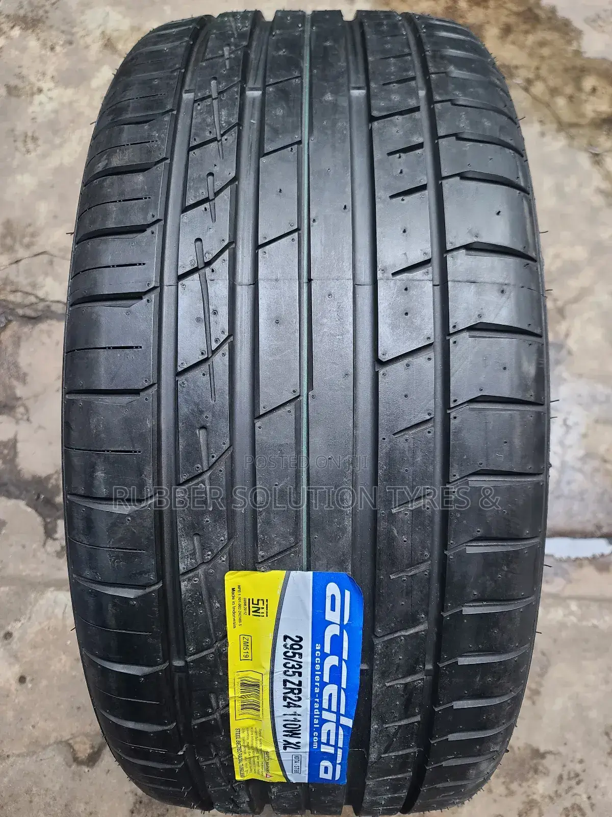 295 /35 R24 Accelera Tyres 110w X/L [Made in Indonesia]