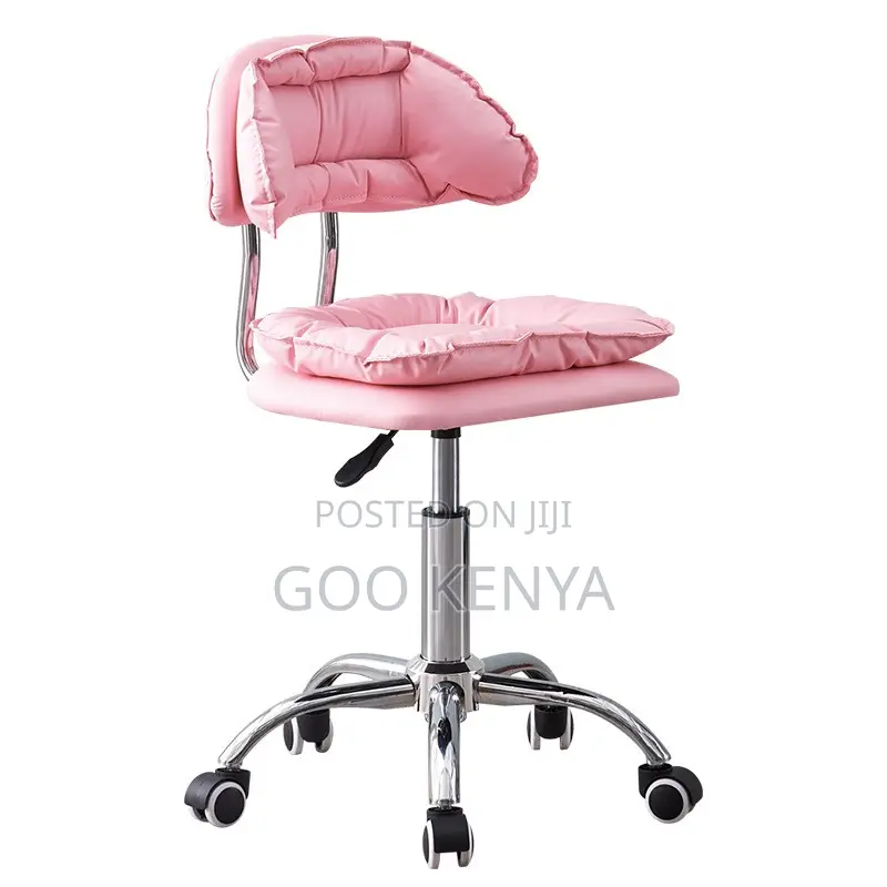 Home Bar Stool; Adjustable Bar Stool With Soft Double Fabric Padding
