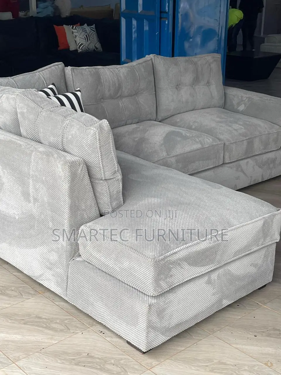 Universal 6 Seater L Sofa Set