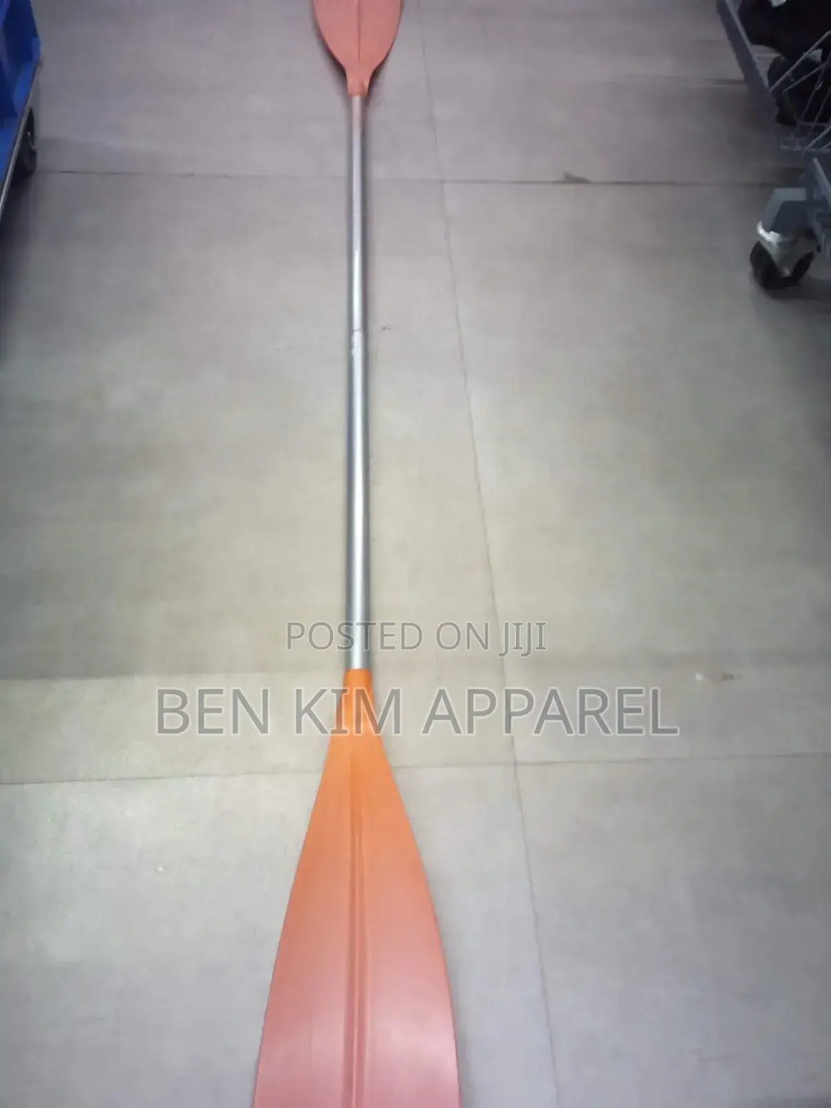 Double Sided 2 Part Kayak Paddle Orange 210cms - 230cms With Bag.