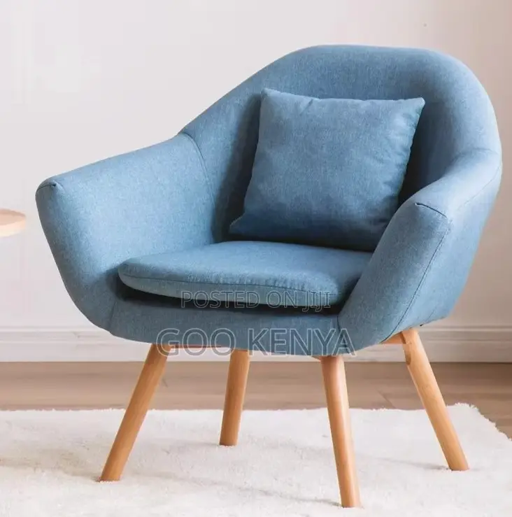 Home Chair; Chic Upholstered Accent Chair For Bedroom