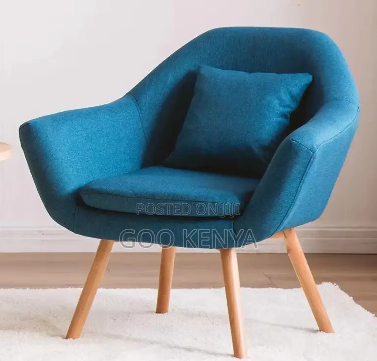 Home Chair; Chic Upholstered Accent Chair For Bedroom