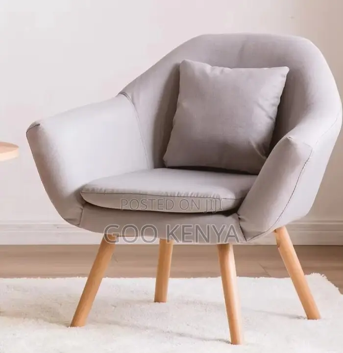 Home Chair; Chic Upholstered Accent Chair For Bedroom