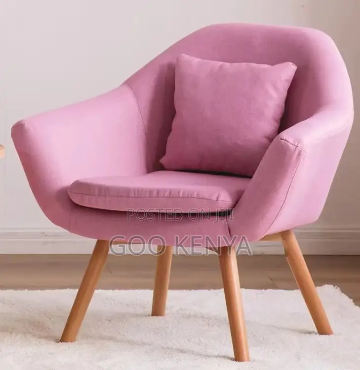 Home Chair; Chic Upholstered Accent Chair For Bedroom