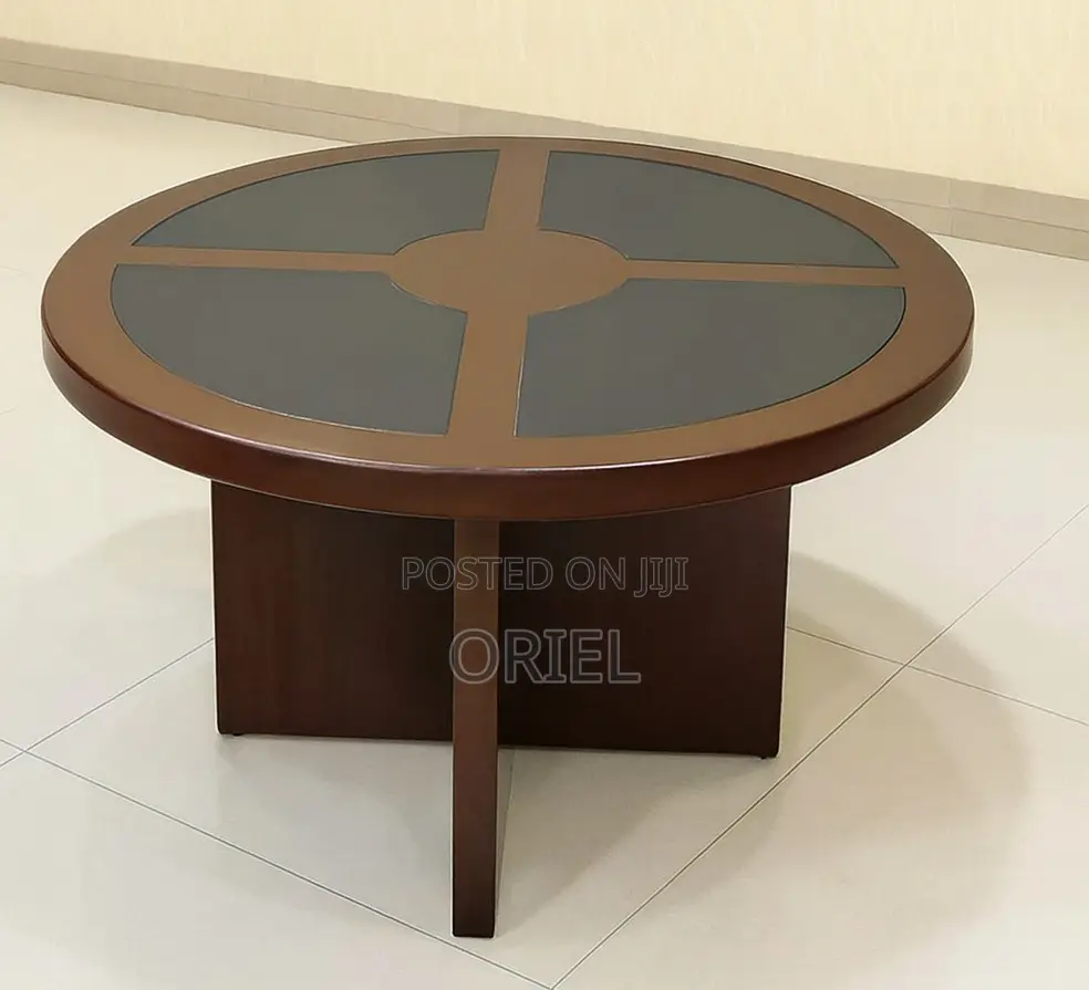 Boardroom Tables; Sleek Round Office Conference Table