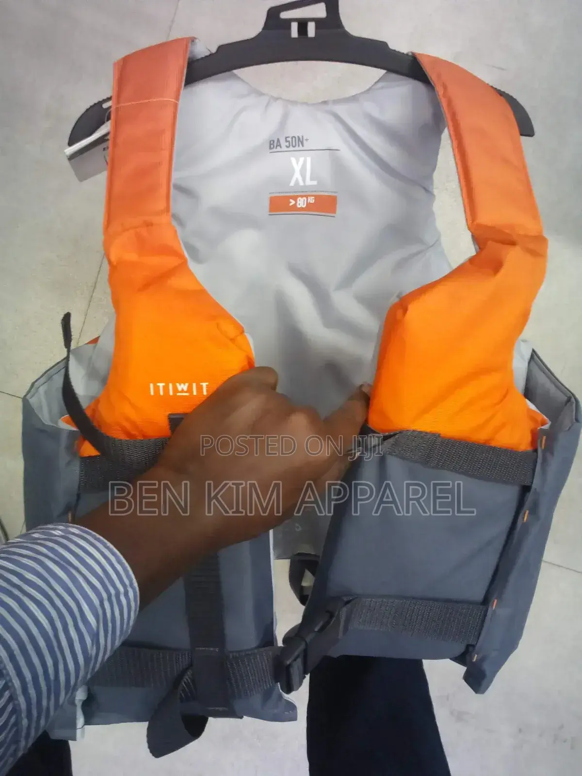 50n+ Buoyancy Vest 40 to 80kgs Kayaks, Canoes and Rafts,