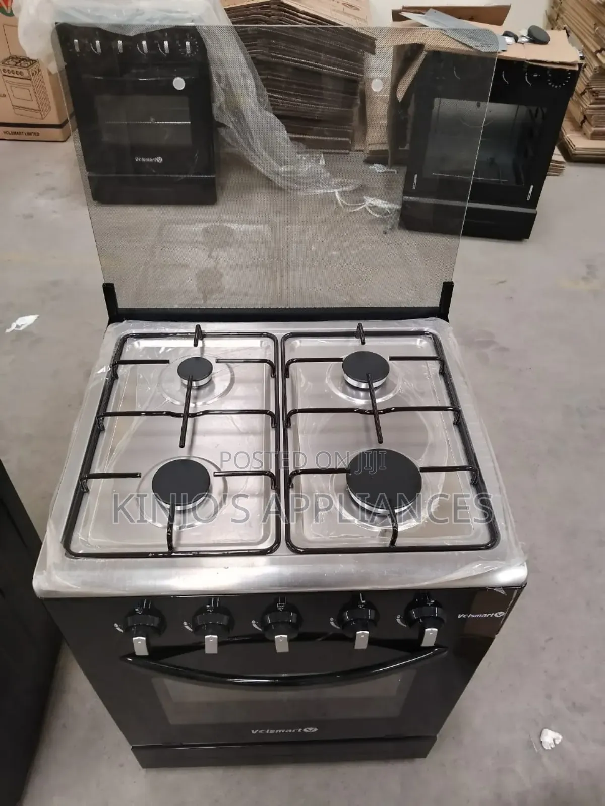 Volsmart 50by55 Full Gas Jet Standing Cooker