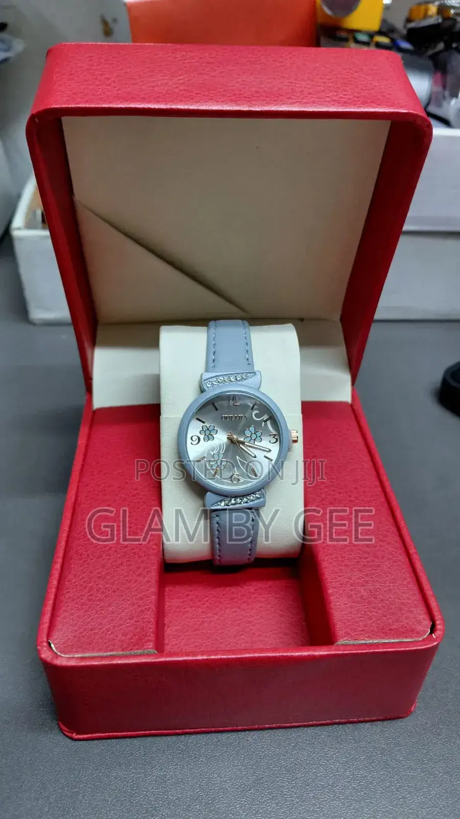 Clean Leather Watch for Ladies