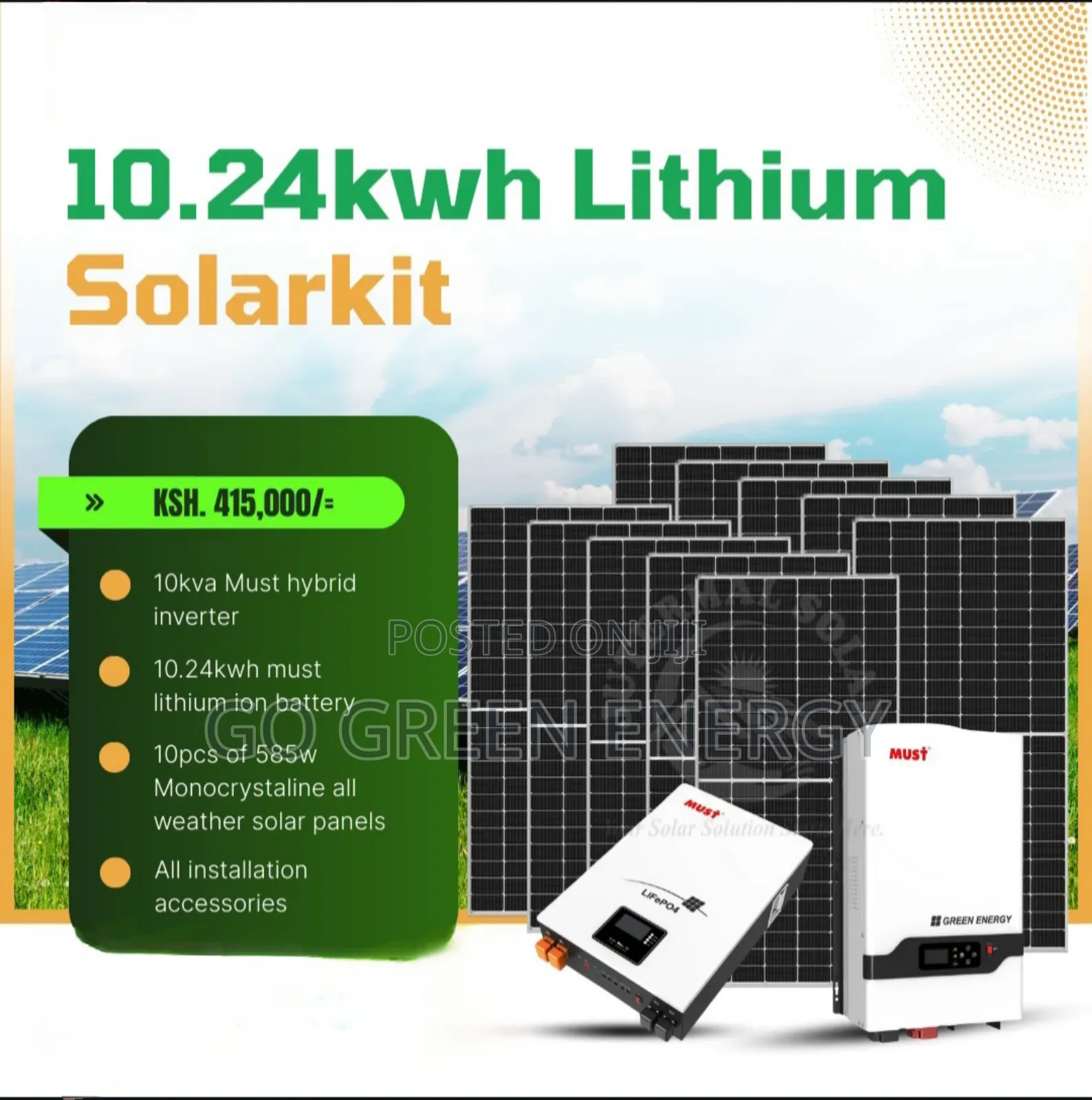 10.24 Lithium Off-Grid System