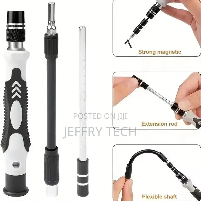 115-in-1 Precision Screwdriver Set With Magnetic Mini Screws And Nuts