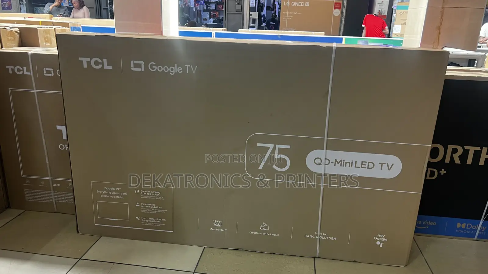 TCL 75c8k Qd-Miniled Tv | 75-Inch Smart Tv