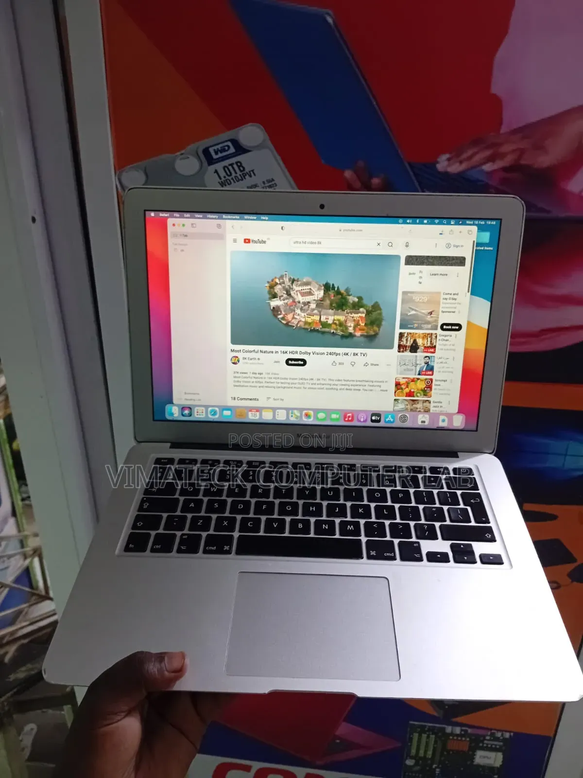 Laptop Apple MacBook 2013 8GB Intel Core I5 SSD 256GB
