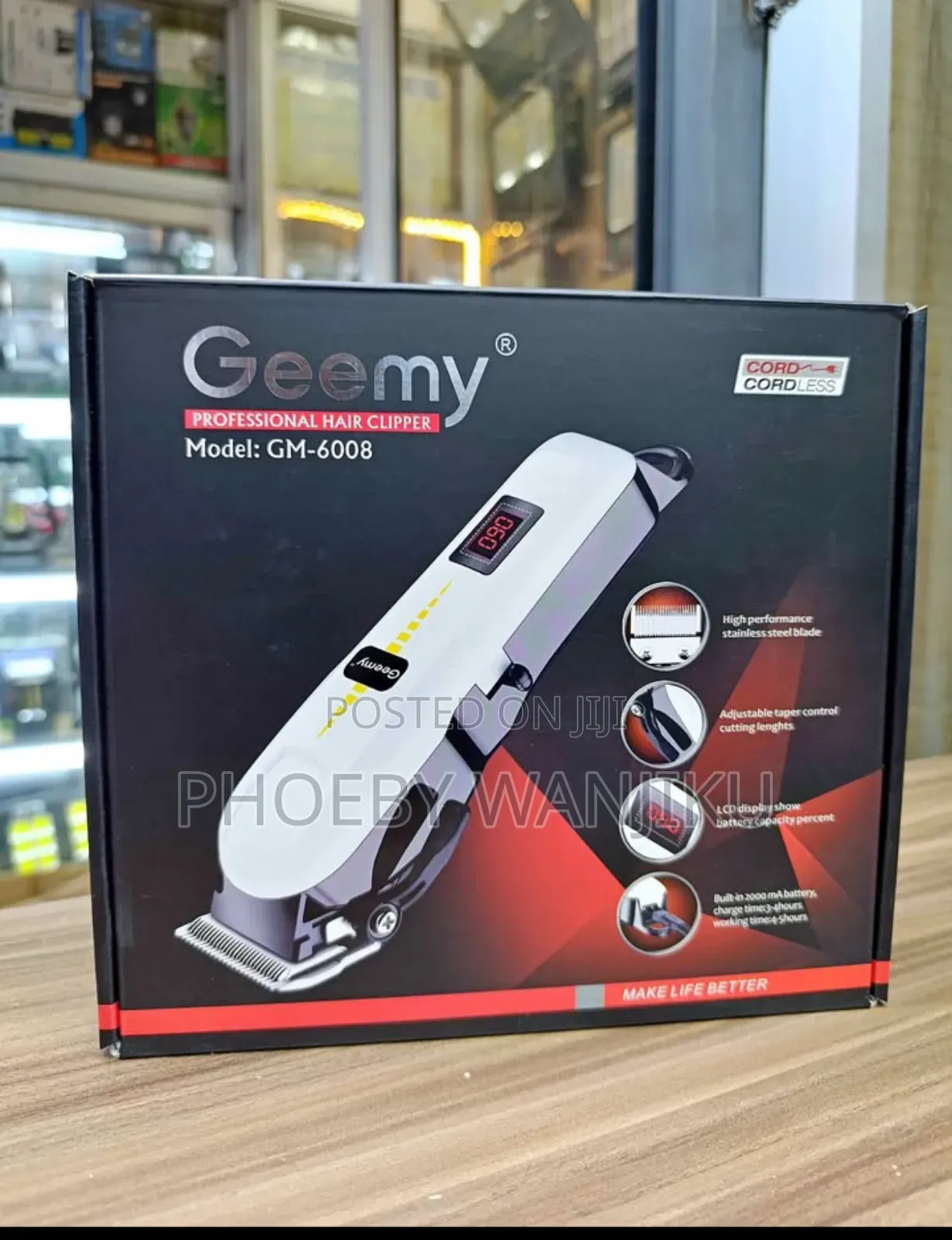 Professional Hair Clipper/Geemy Hair Clipper