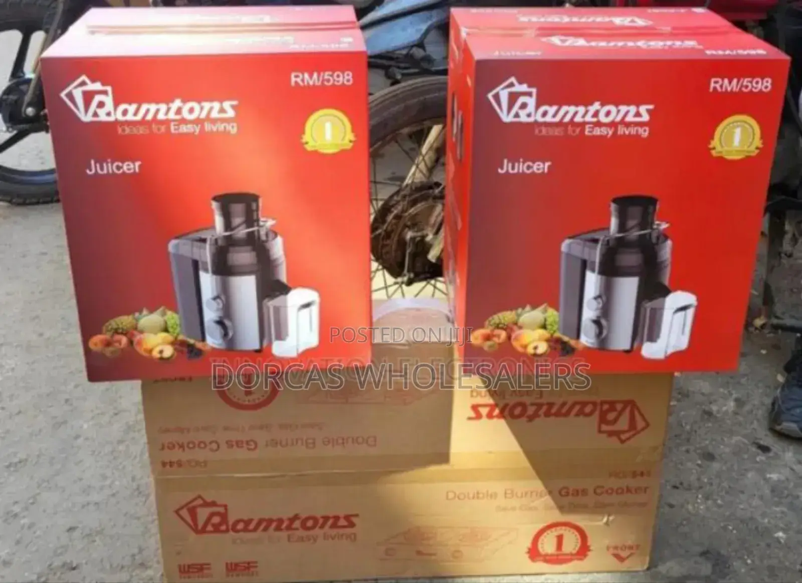 Restocked Pay on Delivery Ramtons Juicer