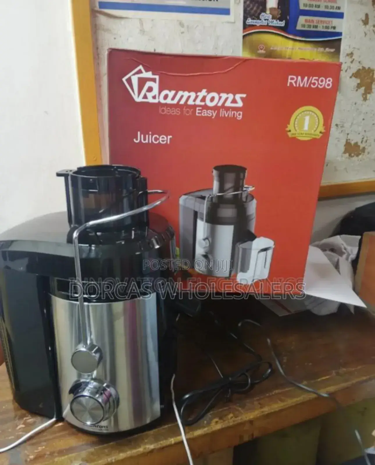 800watts Electric Ramtons Juicer