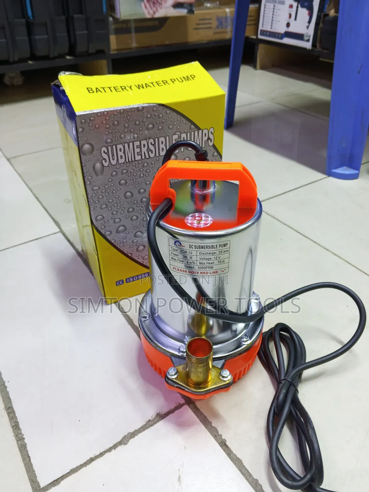 Submersible Battery Pump 12v