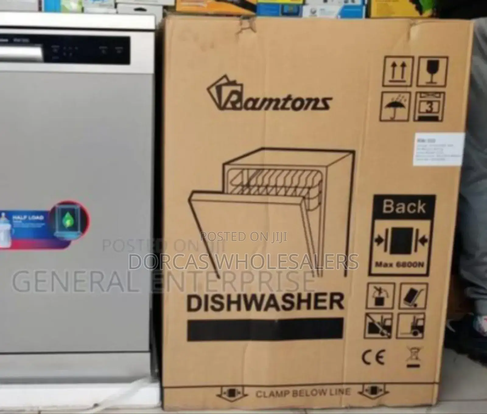 Payment on Delivery Ramtons Rw 300 Dish Washer