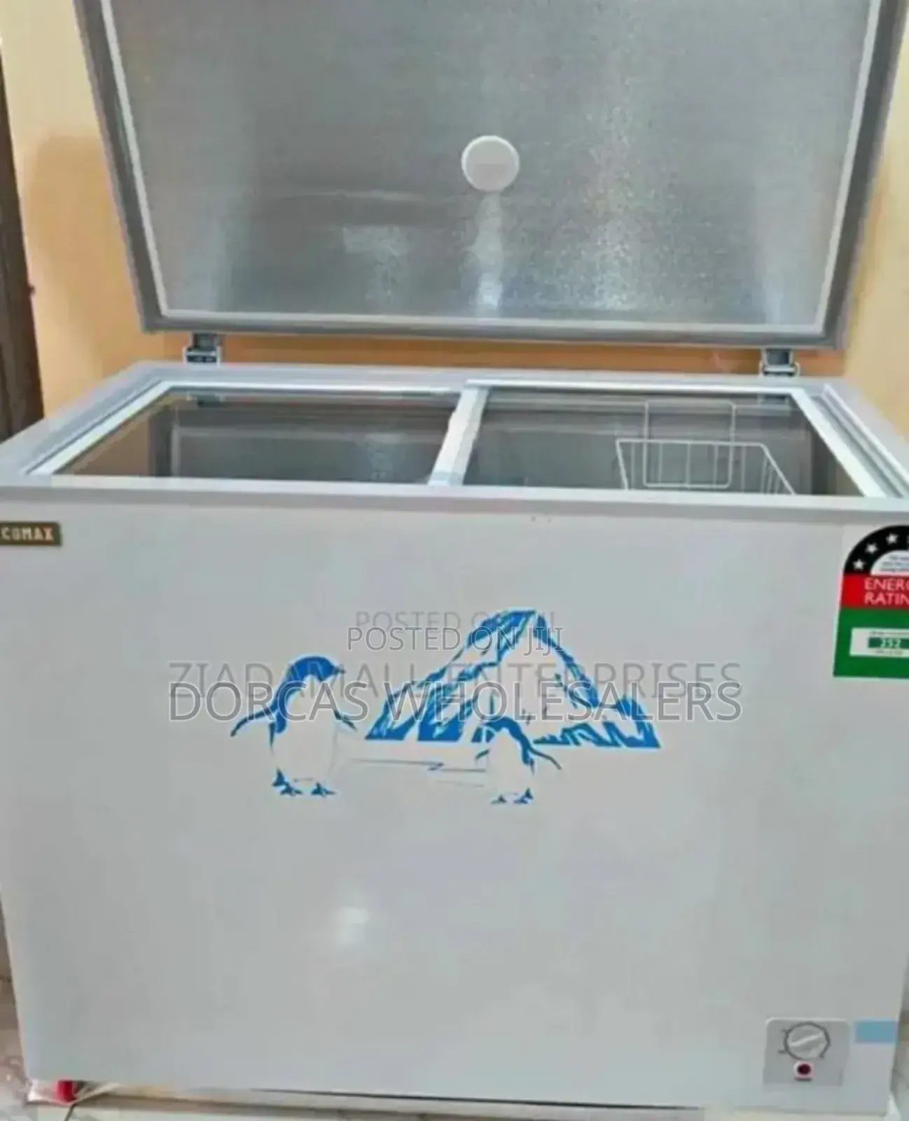 Colour Silver New Roch 140l Freezer