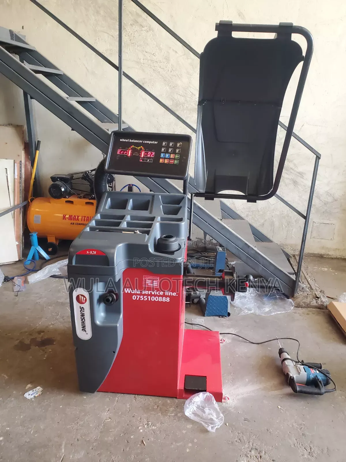 Heavy Duty Machinery High Quality Wheel Balancer S828