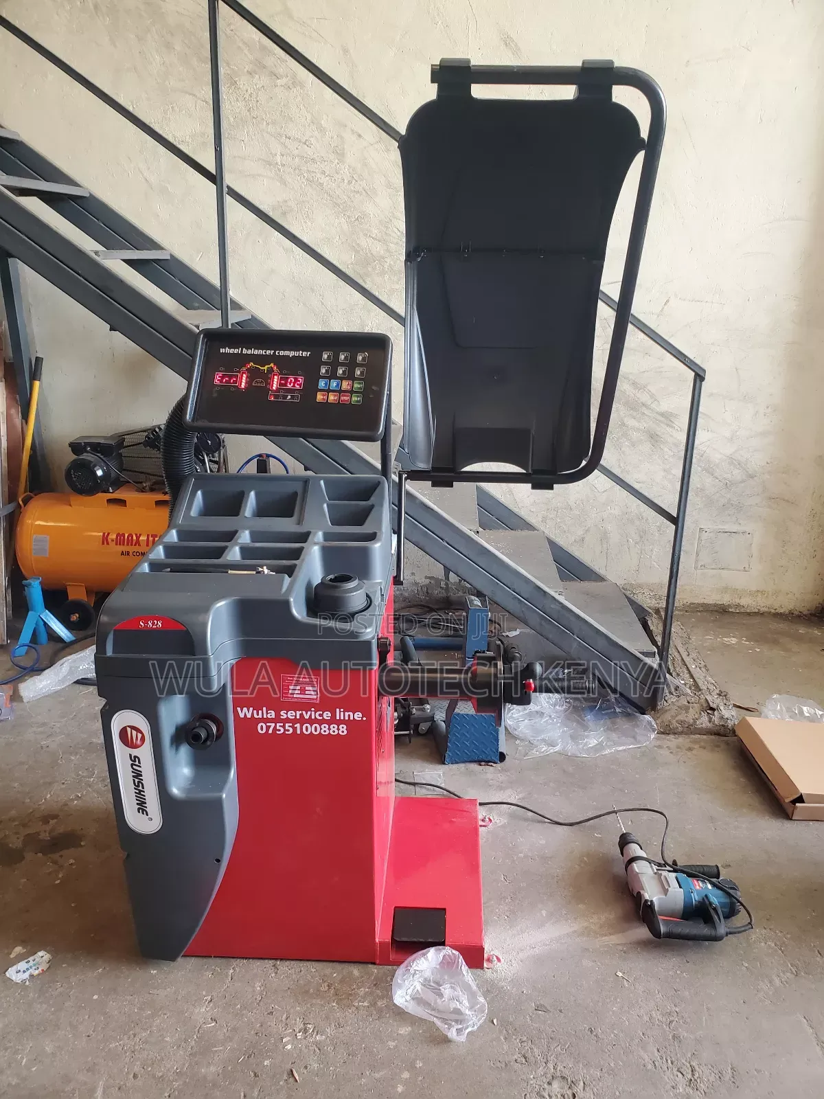 Heavy Duty Machinery High Quality Wheel Balancer S828