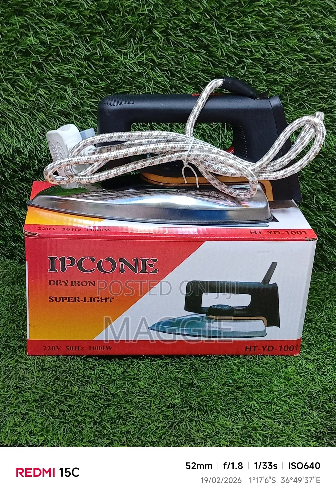 Ipcone Dry Iron Box