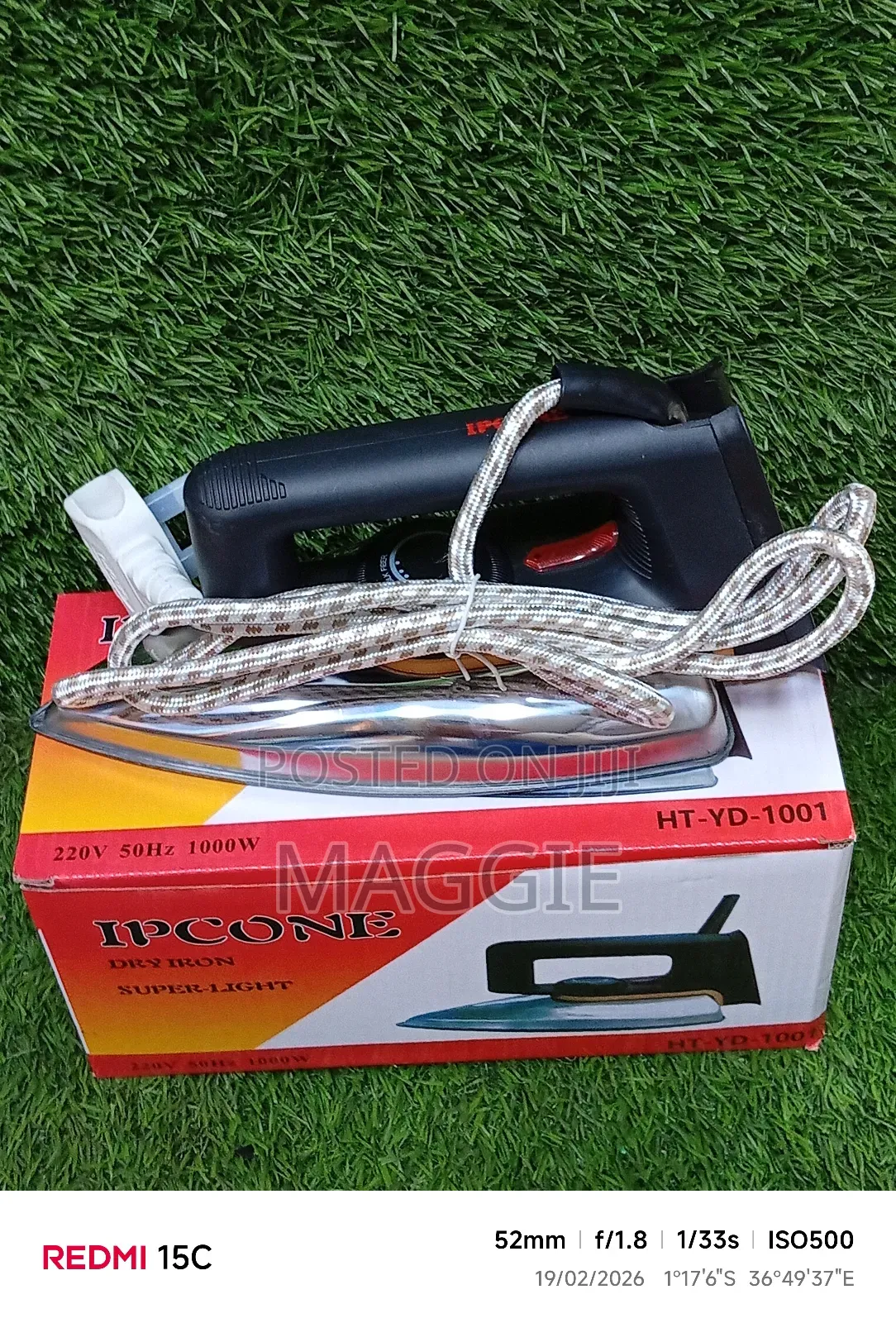 Ipcone Dry Iron Box