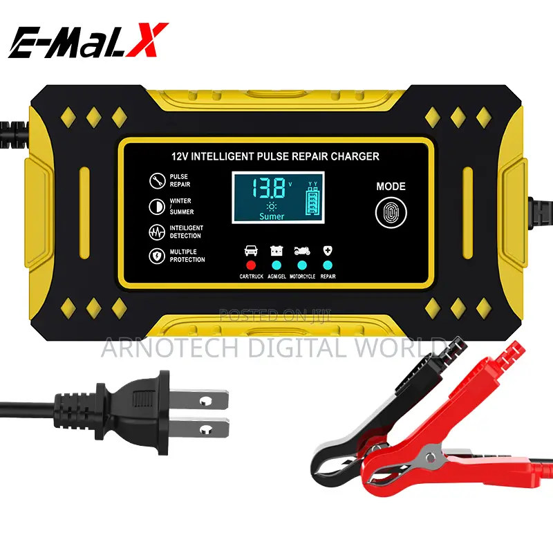 Universal 12v Car Battery Pulse Charger