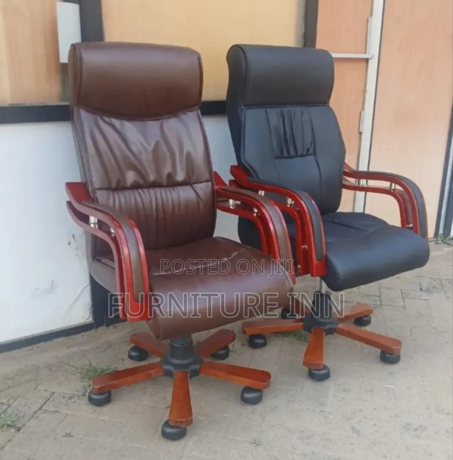 Office Chair: Comfortable Leather High Back Office Chair