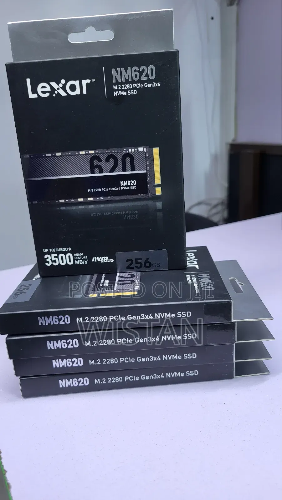 Lexar Nm620 Nvme SSD 256gb
