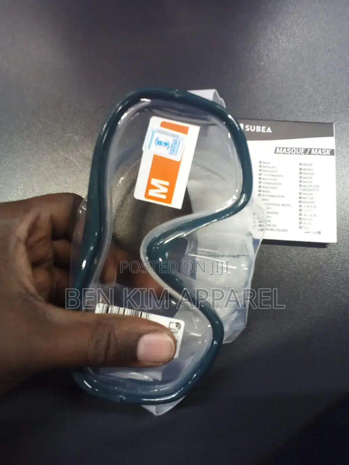 Diving Pool and Snorkeling Mask Polycarbonate Shatterproof Lense M,S,L