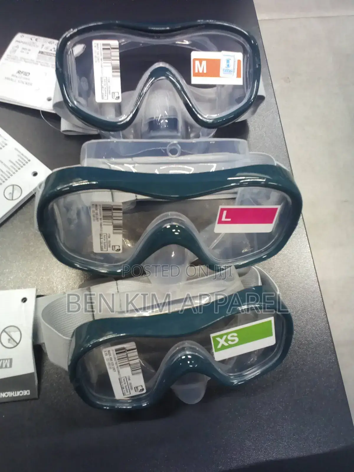 Diving Pool and Snorkeling Mask Polycarbonate Shatterproof Lense M,S,L