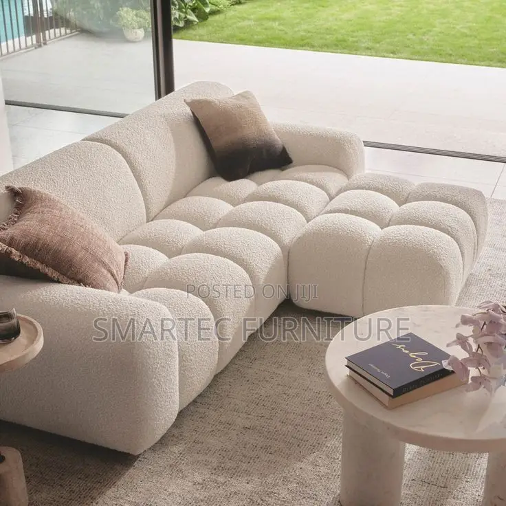 Dominative 6 Seater Bubble L Sofa