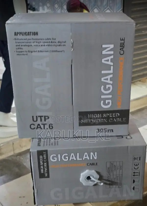 Gigalan Cat6 Utp Indoor Network Ethernet Cable