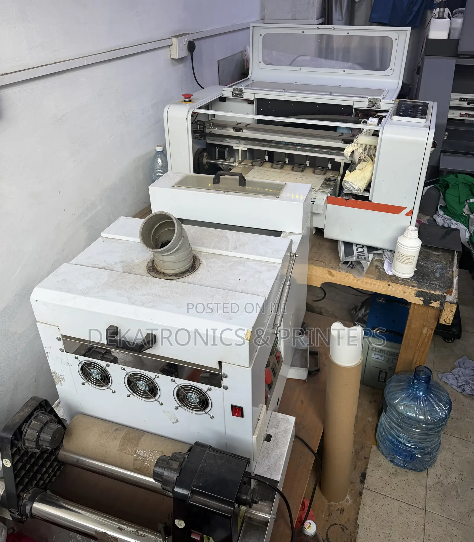 Affordable Used 30cm DTF Printer With New 2pcs Epson Xp600 Heads