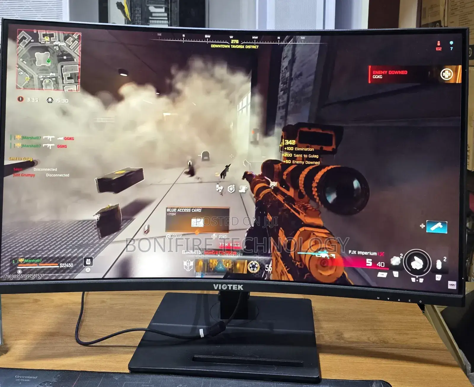 Viotek Gaming Monitor
32 Inch Curved Display
Resolution
144hz