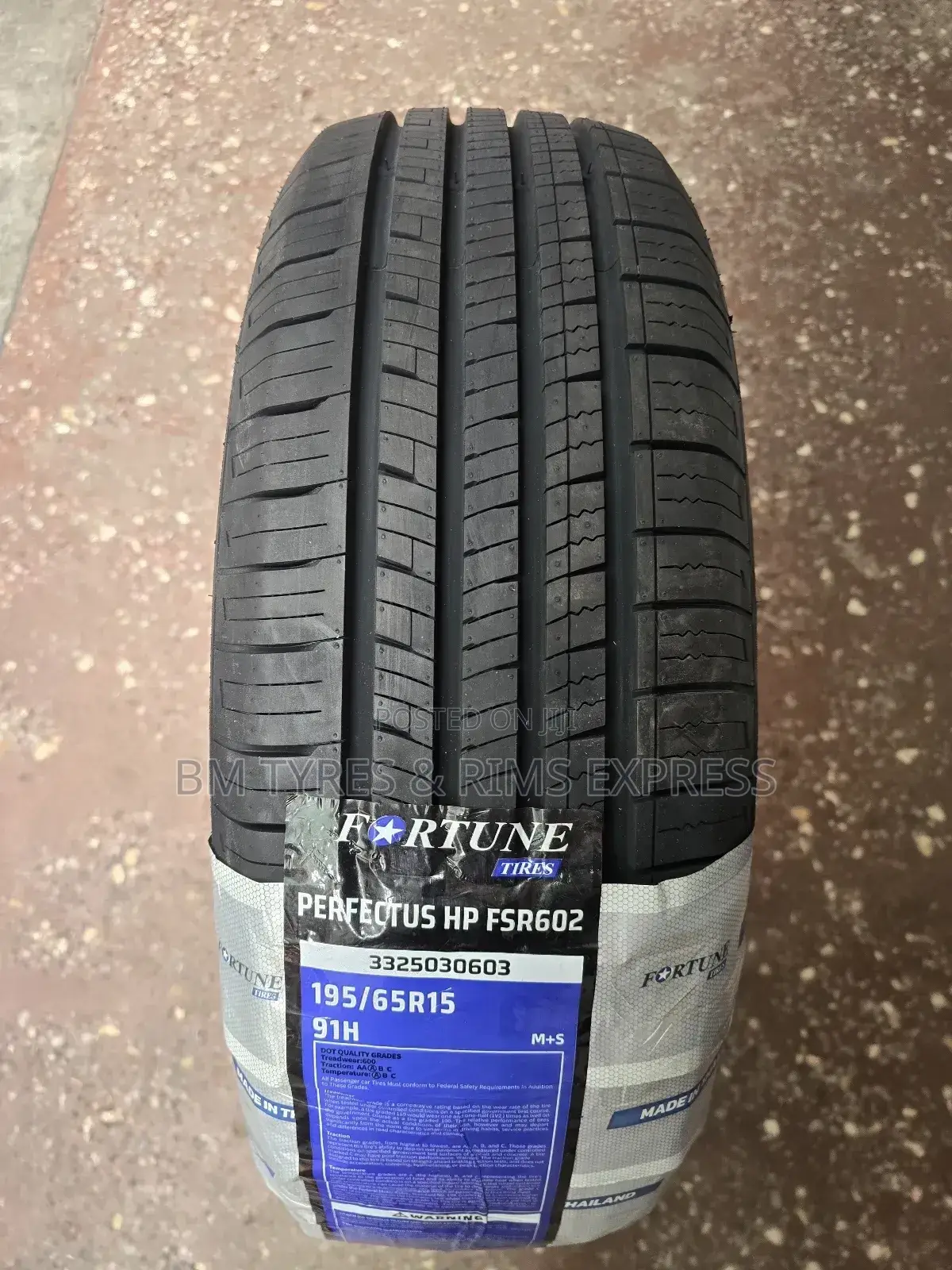195 /65 R15 Fortune Tyres (Highway) Thailand