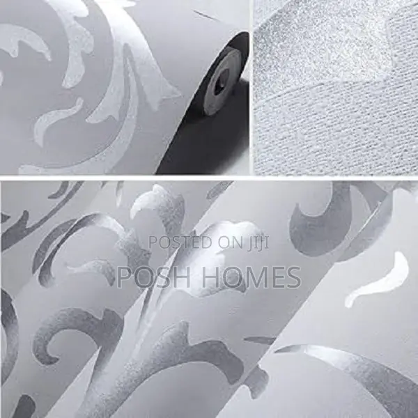 Surface Treatment Silver Wallpapers